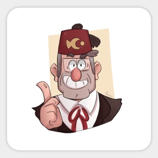 Grunkle Stan Sticker